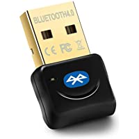 Maxesla Adaptador de Bluetooth 4.0 Bluetooth USB PC Bluetooth Transmisor y Receptor para PC con Windows XP-7-8-10-Vista…
